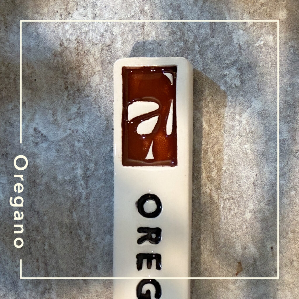 Pflanzenstecker Oregano