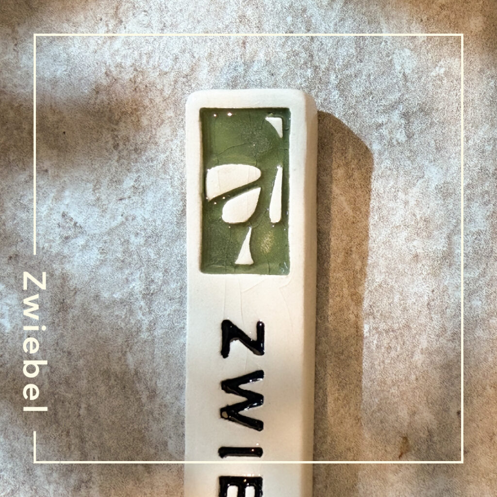 Pflanzenstecker Zwiebel