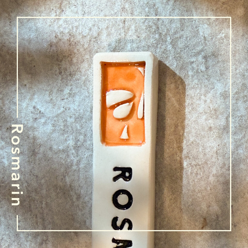 Pflanzenstecker Rosmarin