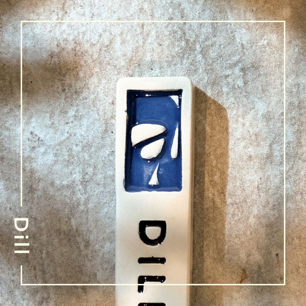 Pflanzenstecker Dill