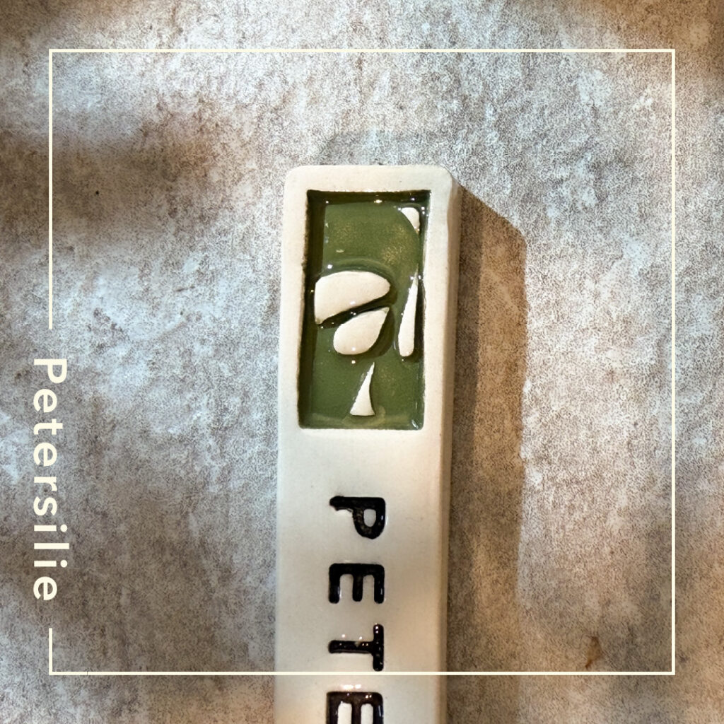 Pflanzenstecker Petersilie