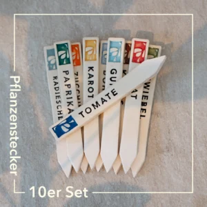 10er Set Pflanzenstecker