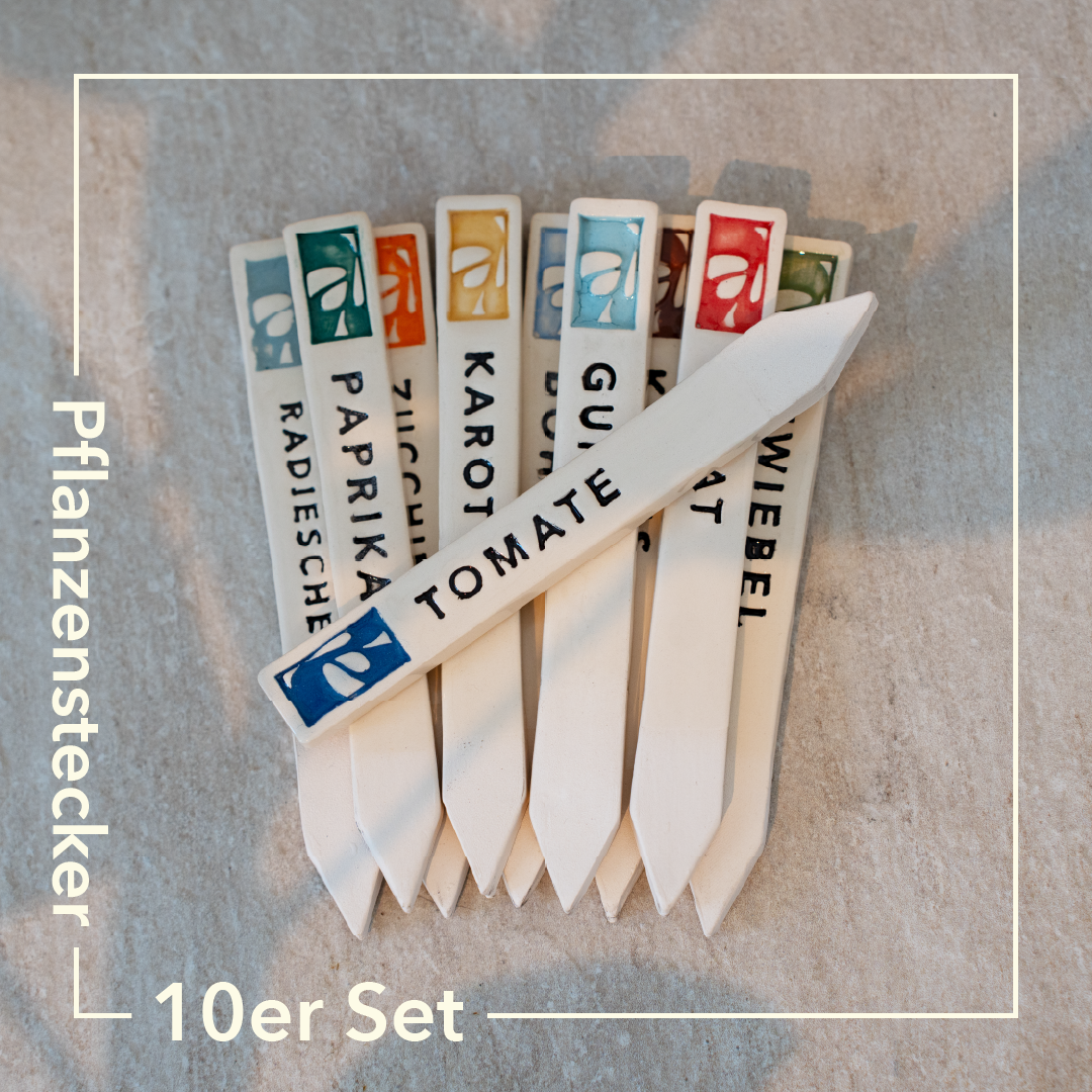 10er Set Pflanzenstecker